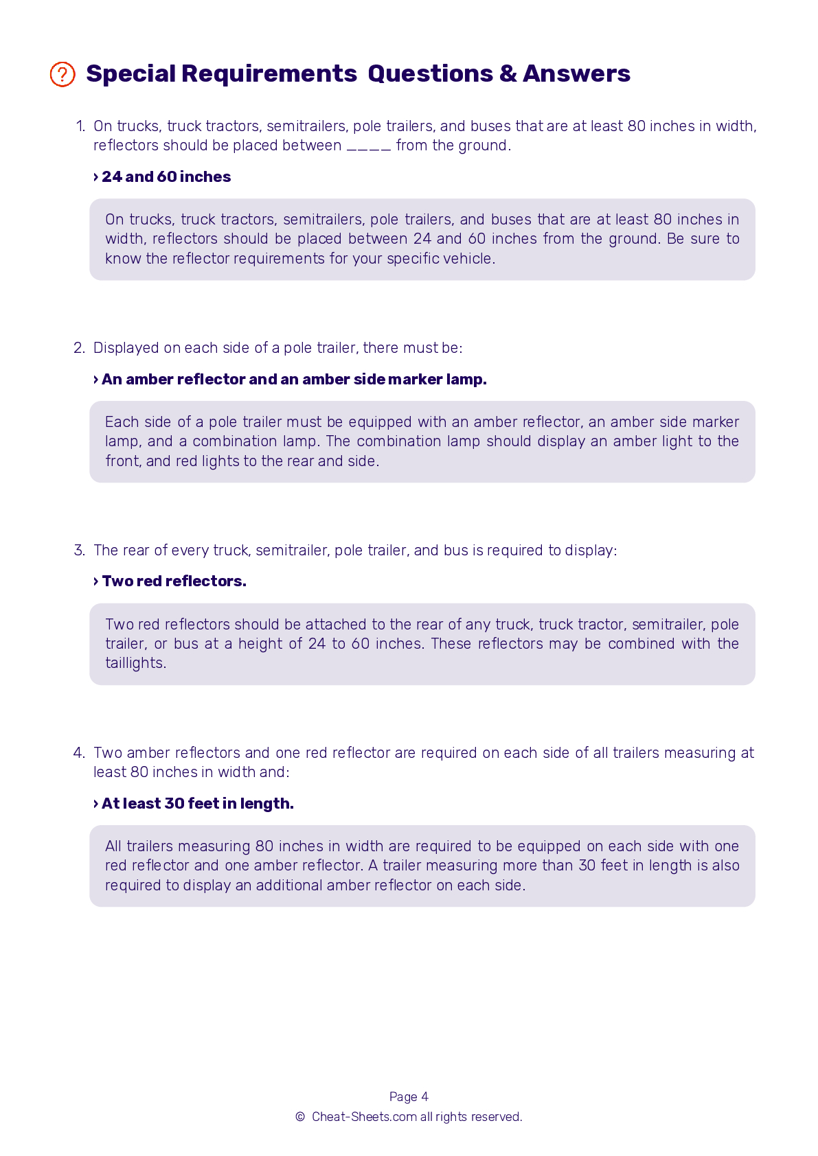 2025 Texas Dmv Cdl Permit Test Cheat Sheet. 99% Pass Rate! in Texas Cdl Test Questions And Answers Printable