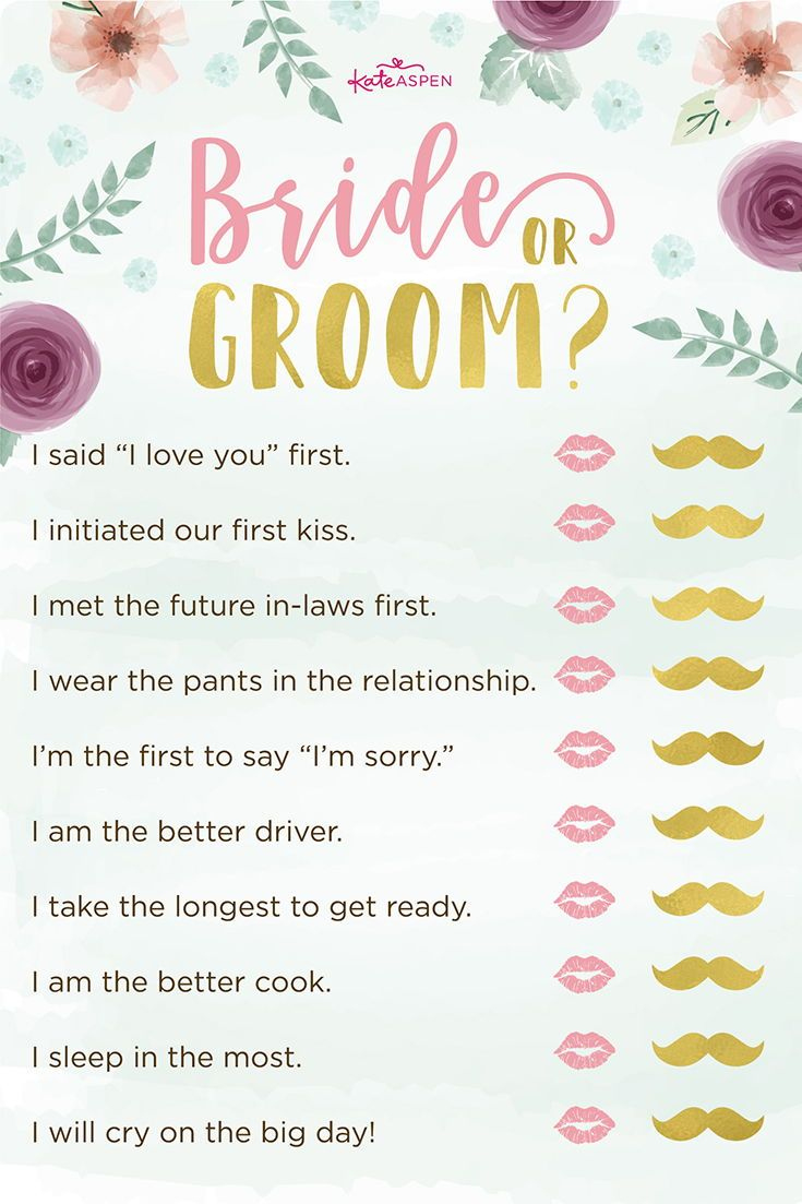 3 Exciting Bridal Shower Games + Printables! intended for Printable Bridal Shower Games Free
