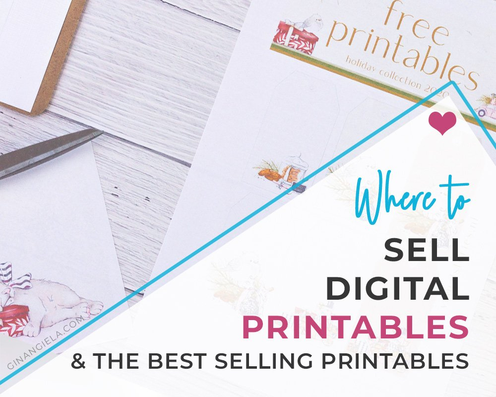 8 Top Places To Sell Digital Printables Of Your Art within Where to Sell Printables Besides Etsy