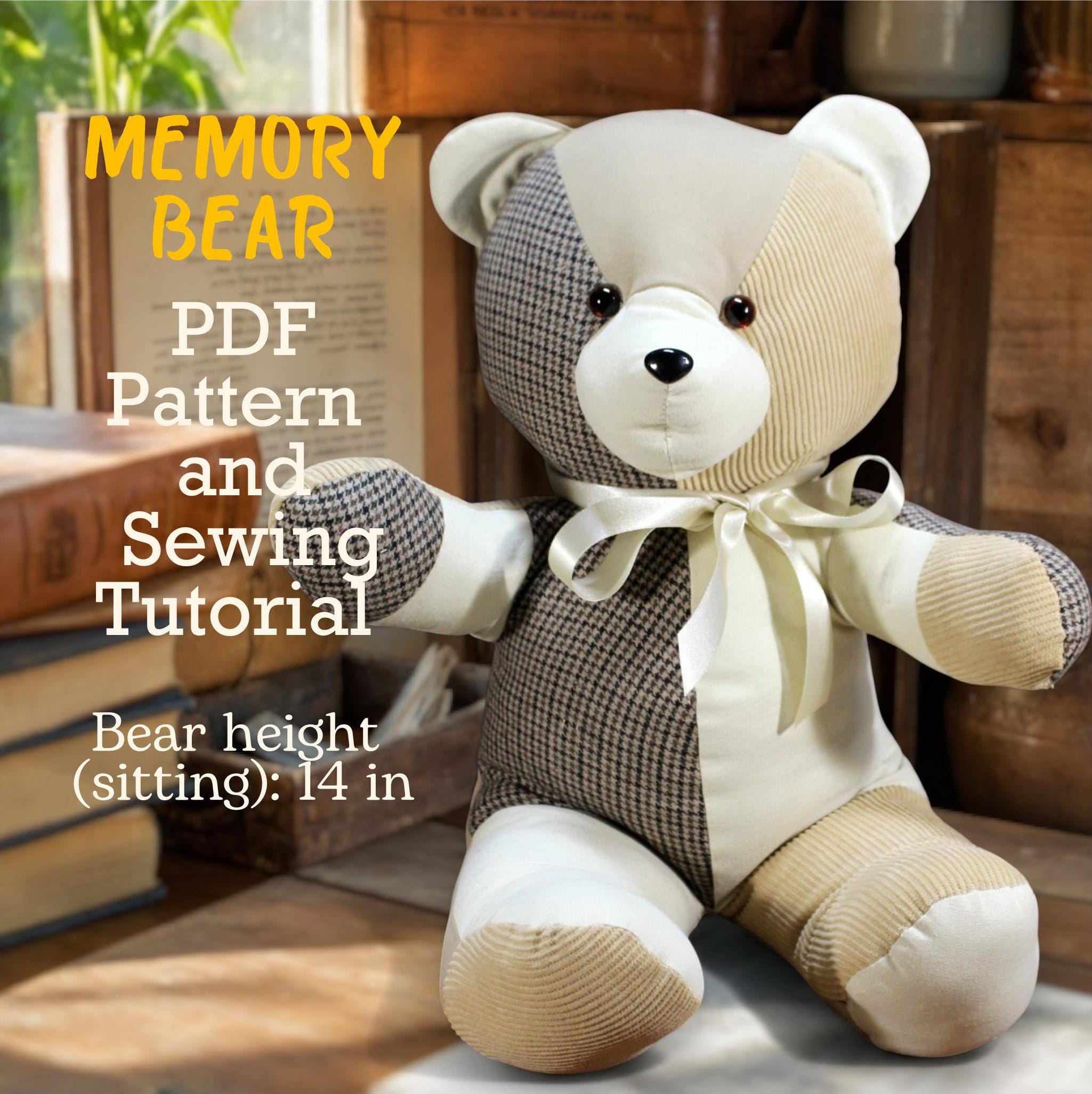 Beginner Memory Bear Sewing Pattern Free Printable Free Pattern with regard to Beginner Memory Bear Sewing Pattern Free Printable
