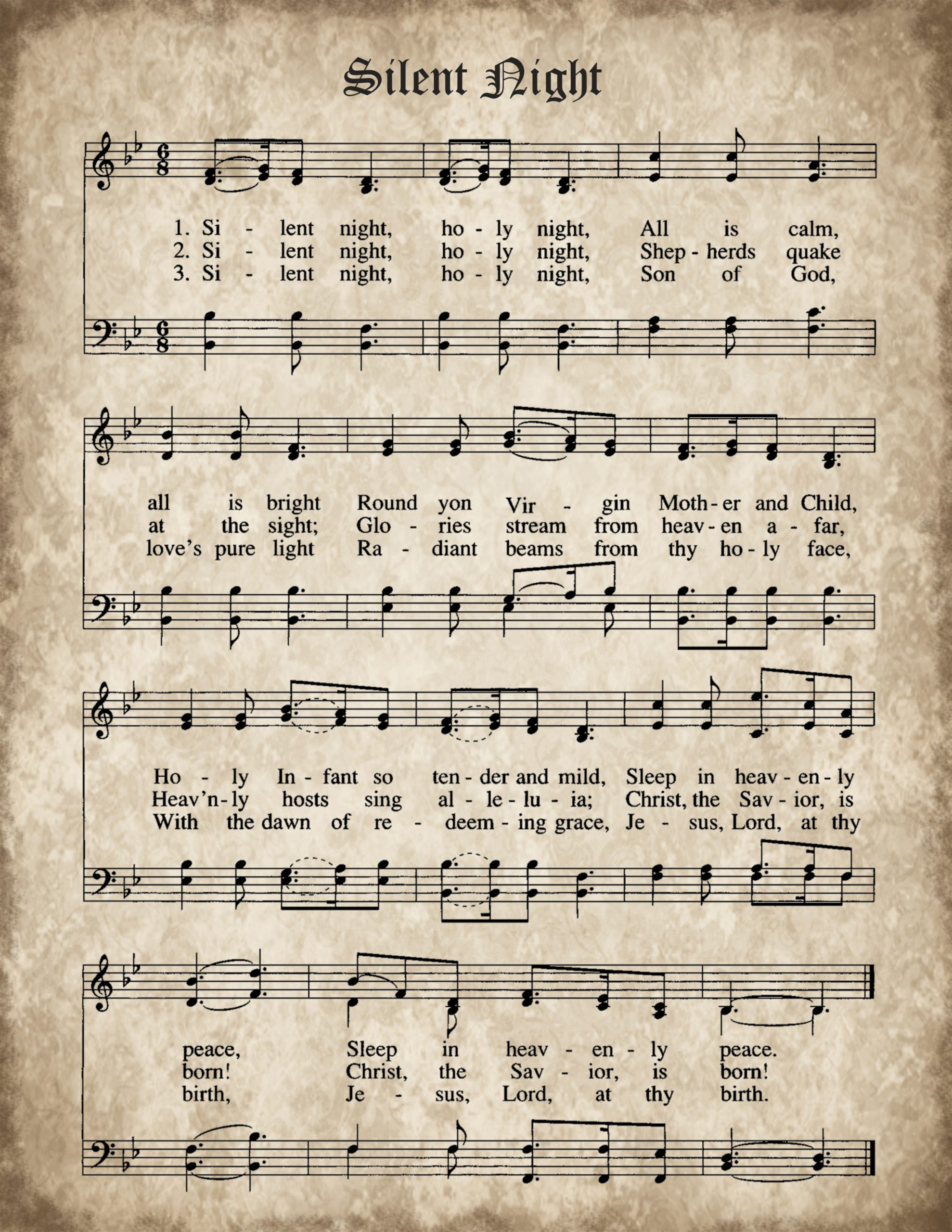 Christmas Music Pages - Loads Of Free Pages! - Knick Of Time pertaining to Vintage Printable Christmas Sheet Music
