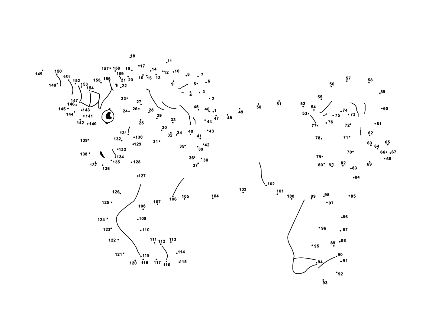 Connect The Dots Printables – Printable Coloring Pages in Connect the Dots Printable For Adults