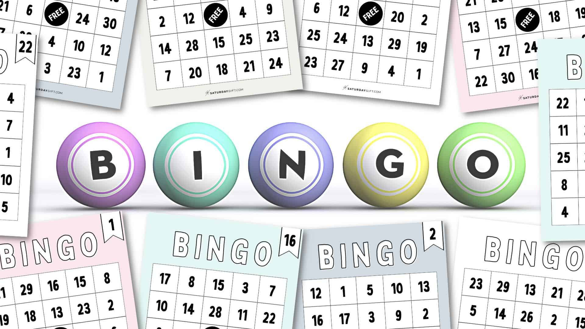 Cute &amp;amp; Free Printable Bingo Cards - 30 Cards + Calling Sheet throughout Free Printable Bingo Game Cards