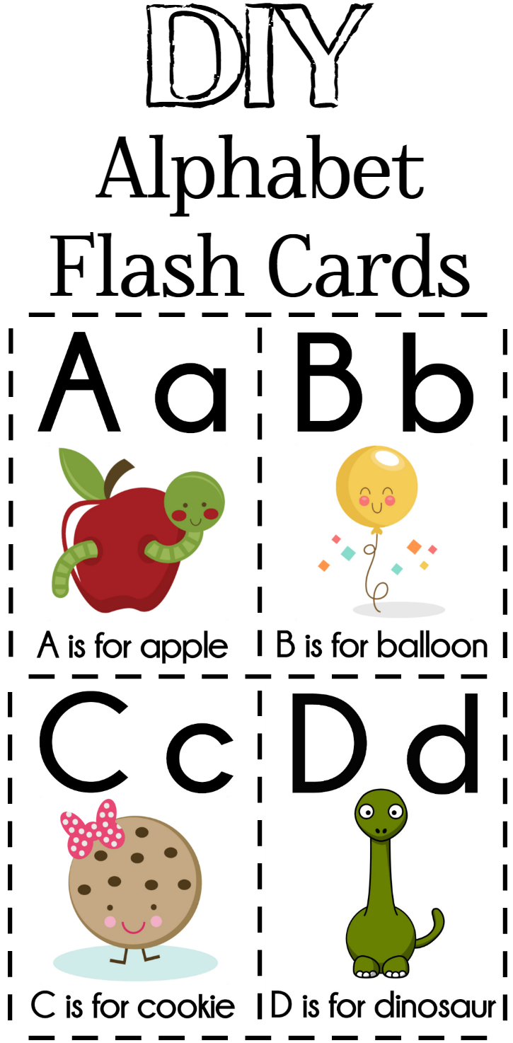Diy Alphabet Flash Cards Free Printable - Extreme Couponing Mom within Free Printable Flash Cards Alphabet