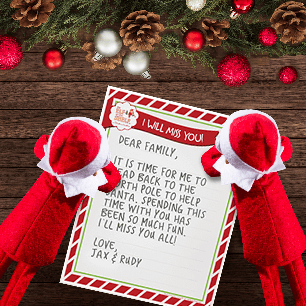 Download A Free, Printable Letter From Your Elf | The Elf On The Shelf throughout Elf on the Shelf Goodbye Letter Free Printable