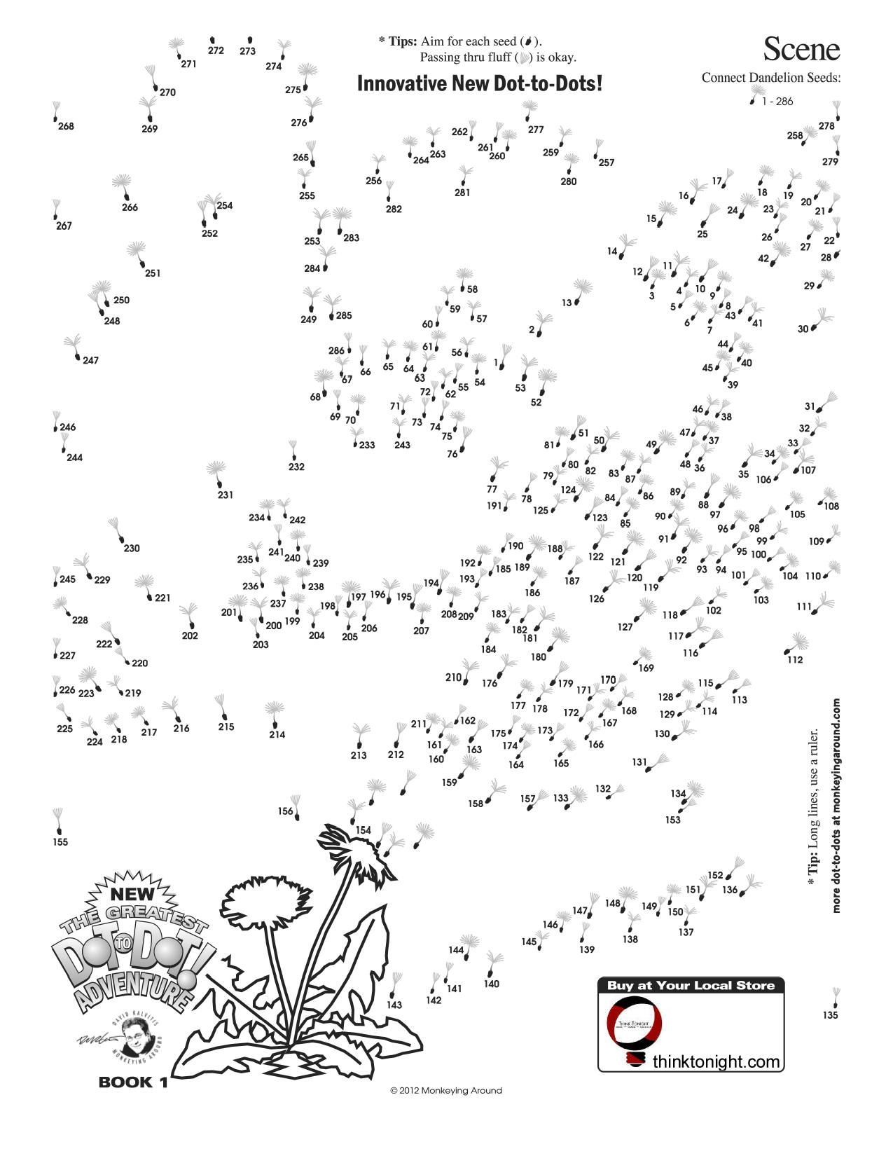 Downloadable Dot-To-Dot Puzzles with regard to Connect the Dots For Adults Printable