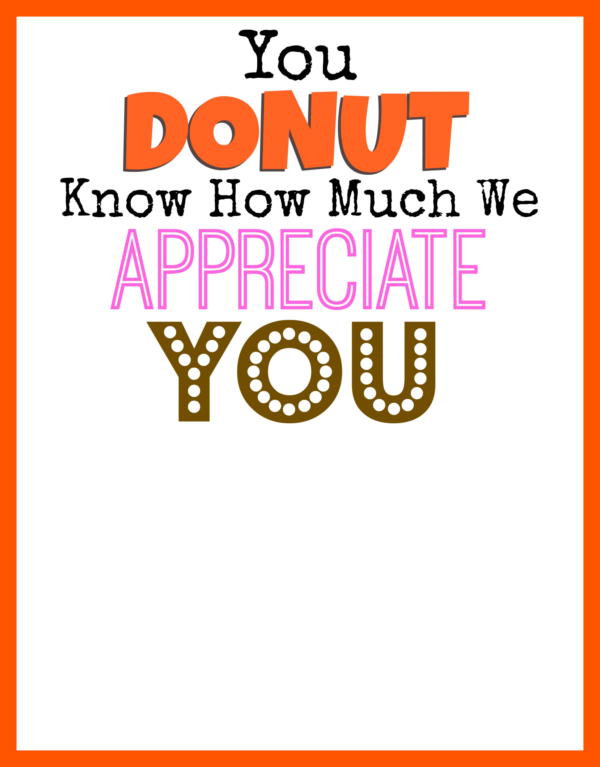 Dunkin Donuts Thank You Printable - Smashed Peas &amp; Carrots intended for Dunkin Donuts Gift Card Printable