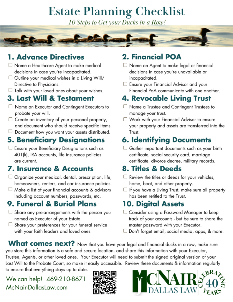 Estate Planning Checklist For 2024: A Comprehensive Guide with regard to Printable Estate Planning Checklist