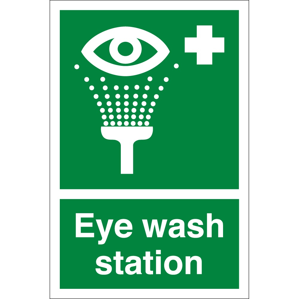 Eye Wash Station Signs - From Key Signs Uk regarding Eye Wash Station Sign Printable