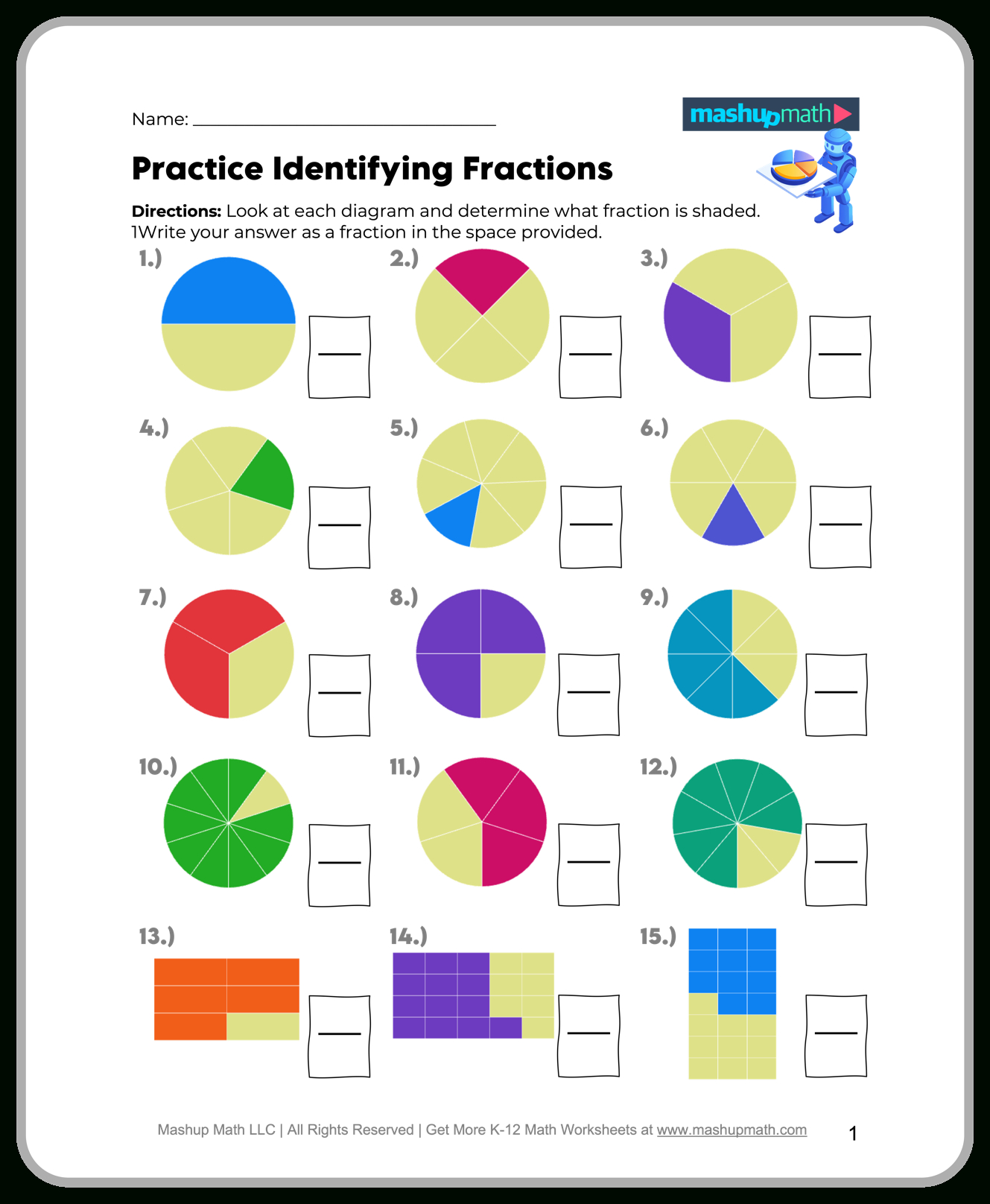 Free 4Th Grade Math Worksheets—Printable — Mashup Math in Printable 4Th Grade Math Worksheets