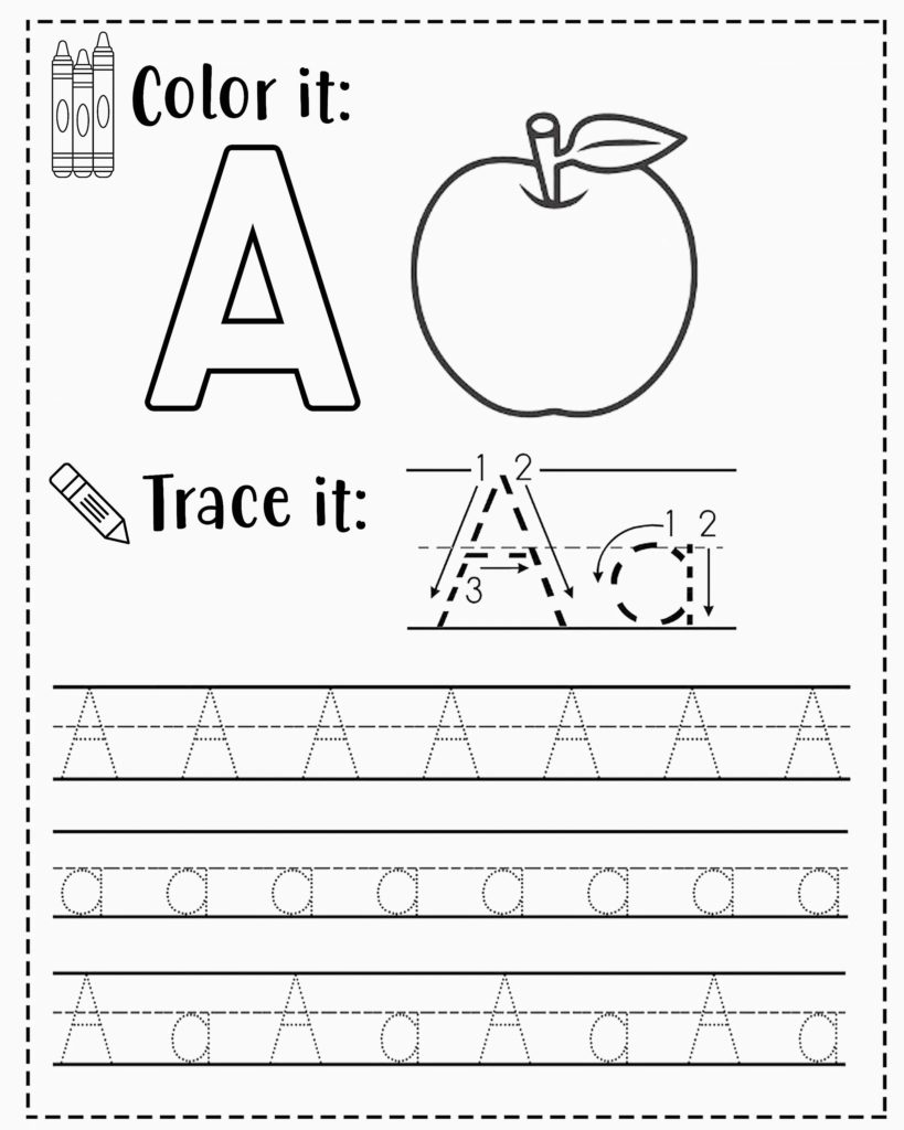 Free Alphabet Tracing Worksheets For Preschoolers - Worksheets Library pertaining to Free Printable Letter Tracing Worksheets