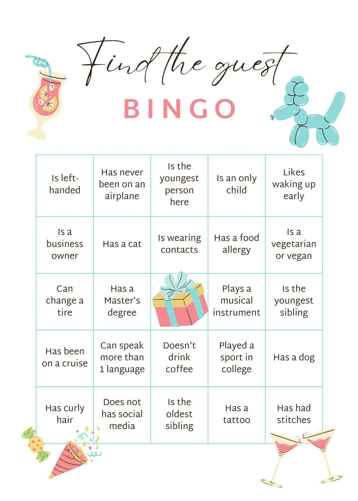 Free Bingo Card Templates To Customize And Print | Canva with Bingo Game Bingo Cards Printable