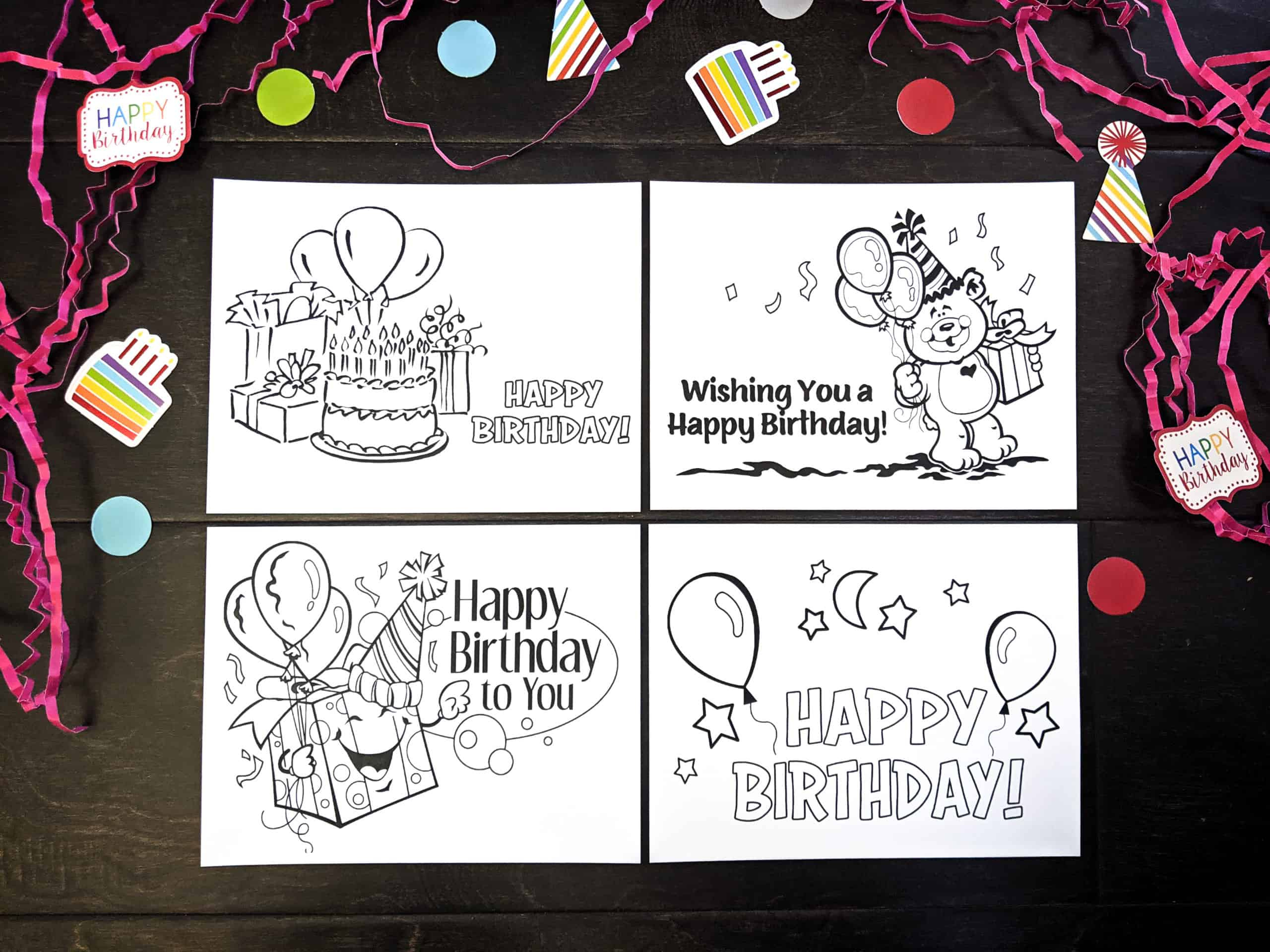 Free Birthday Cards | Children'S Worship Bulletins Blog intended for Free Printable Childrens Birthday Cards