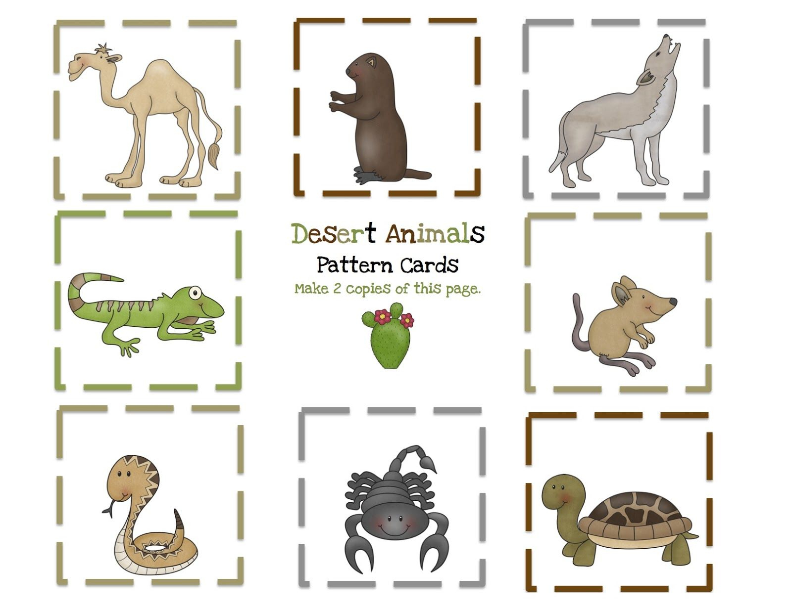 Free Printable Desert Animal Pictures, Download Free Printable regarding Desert Habitat Animal Free Printable