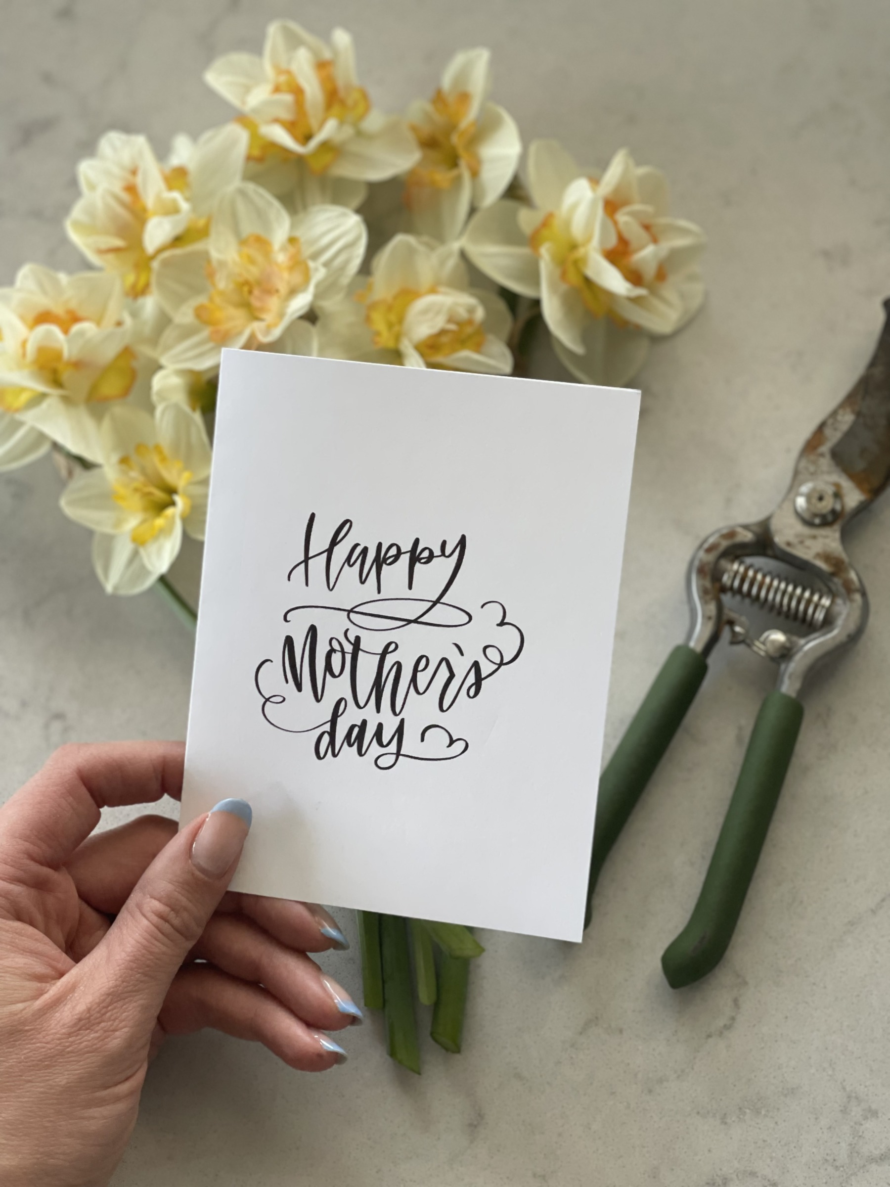 Free Printable Mothers Day Card - Lemon Thistle within Mother'S Day Card Printable