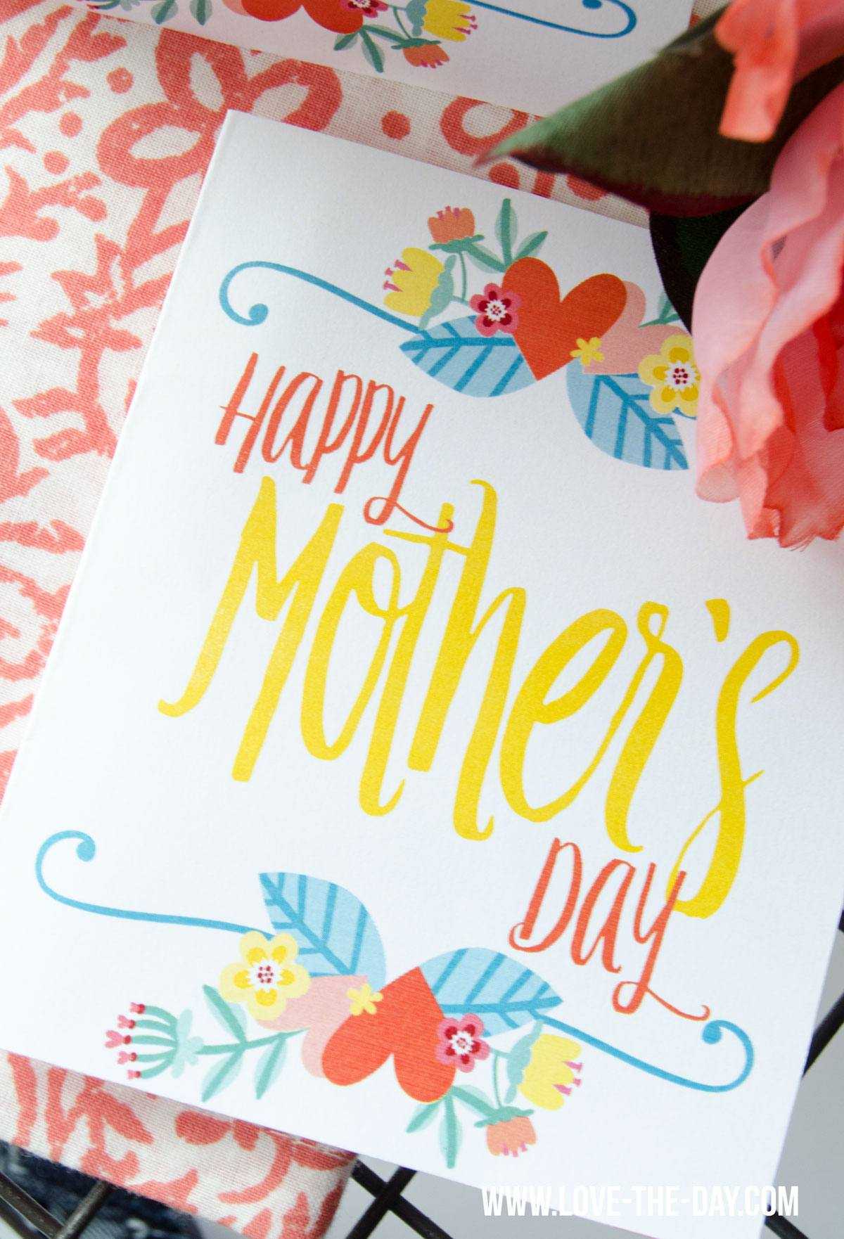 Free Printable Mother'S Day Cardlindi Haws Of Love The Day in Printable Mother's Day Cards Free