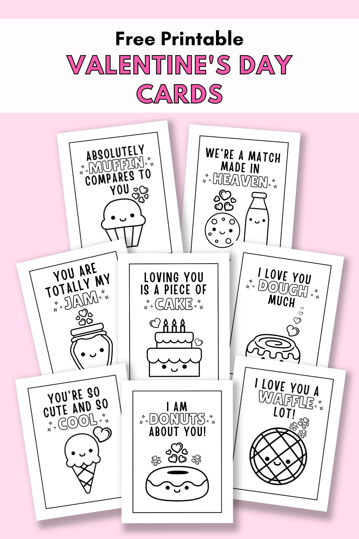 Free Printable Valentine&amp;#039;S Cards To Colour — Gathering Beauty throughout Free Printable Valentines Day Card