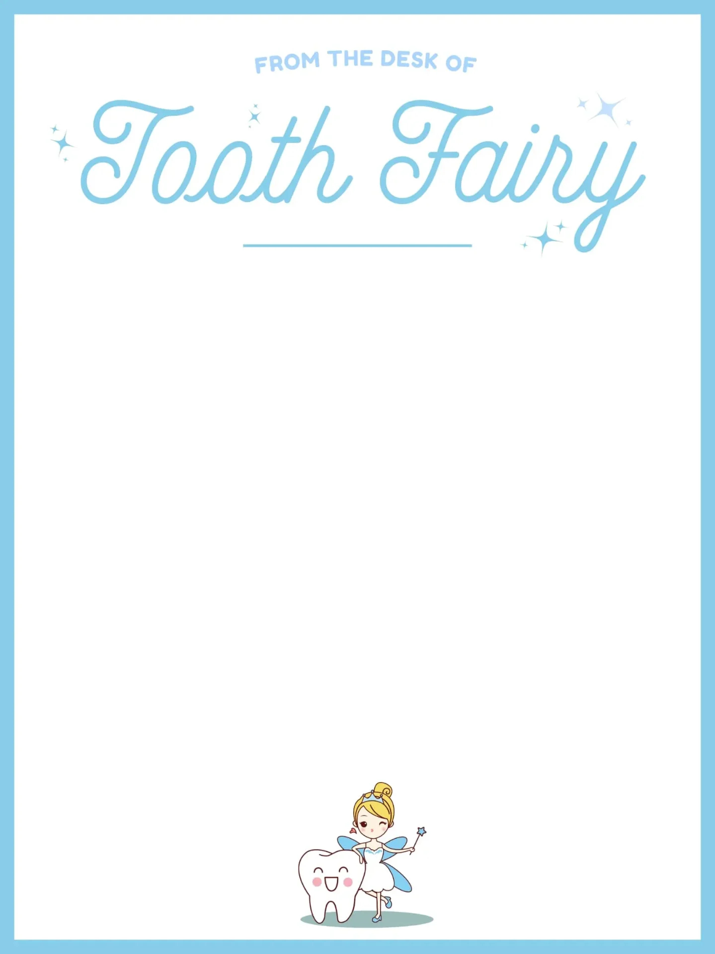 Free Tooth Fairy Letter Generator | Create Magical Letters In Seconds within Free Printable Tooth Fairy Letter