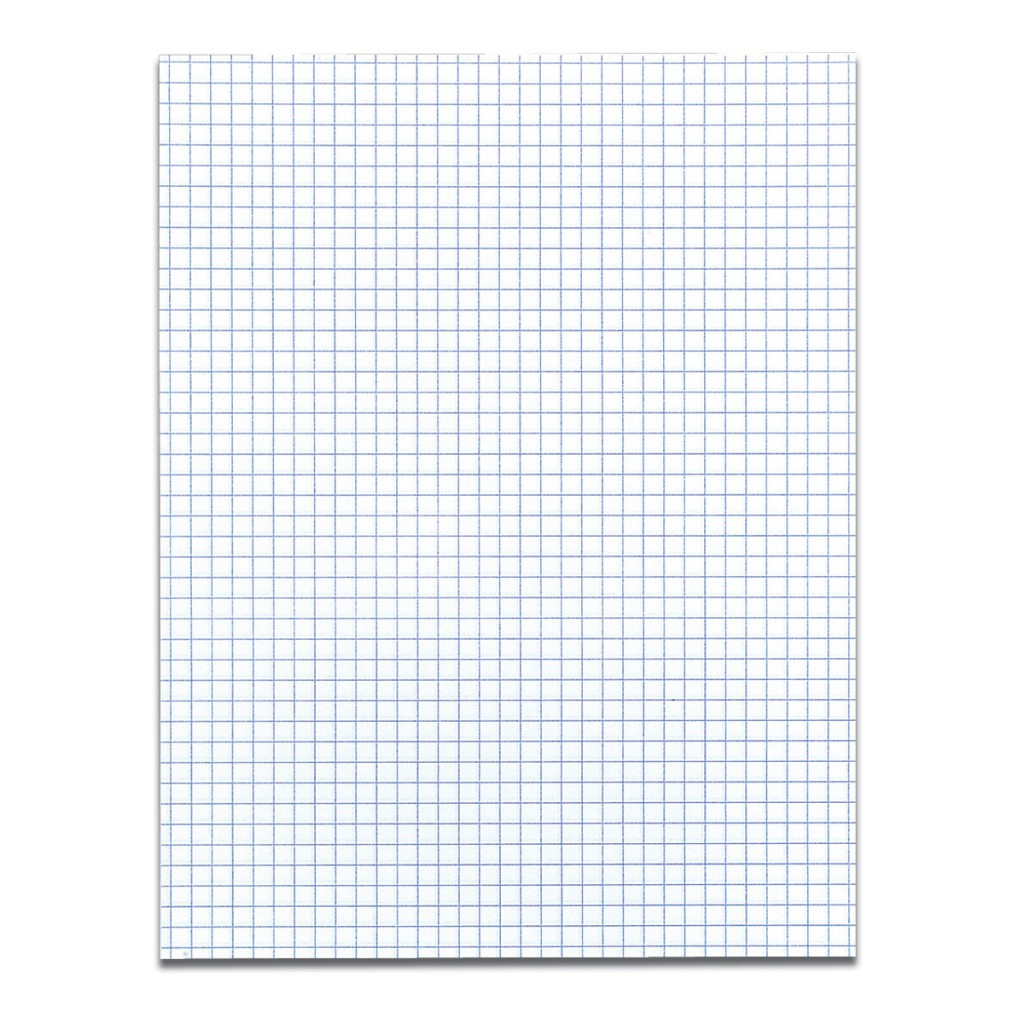 Gum Pad 8.5"X11" White 4X4 | Legal Pads | Roaring Spring Paper pertaining to 8.5 X 11 Graph Paper Printable