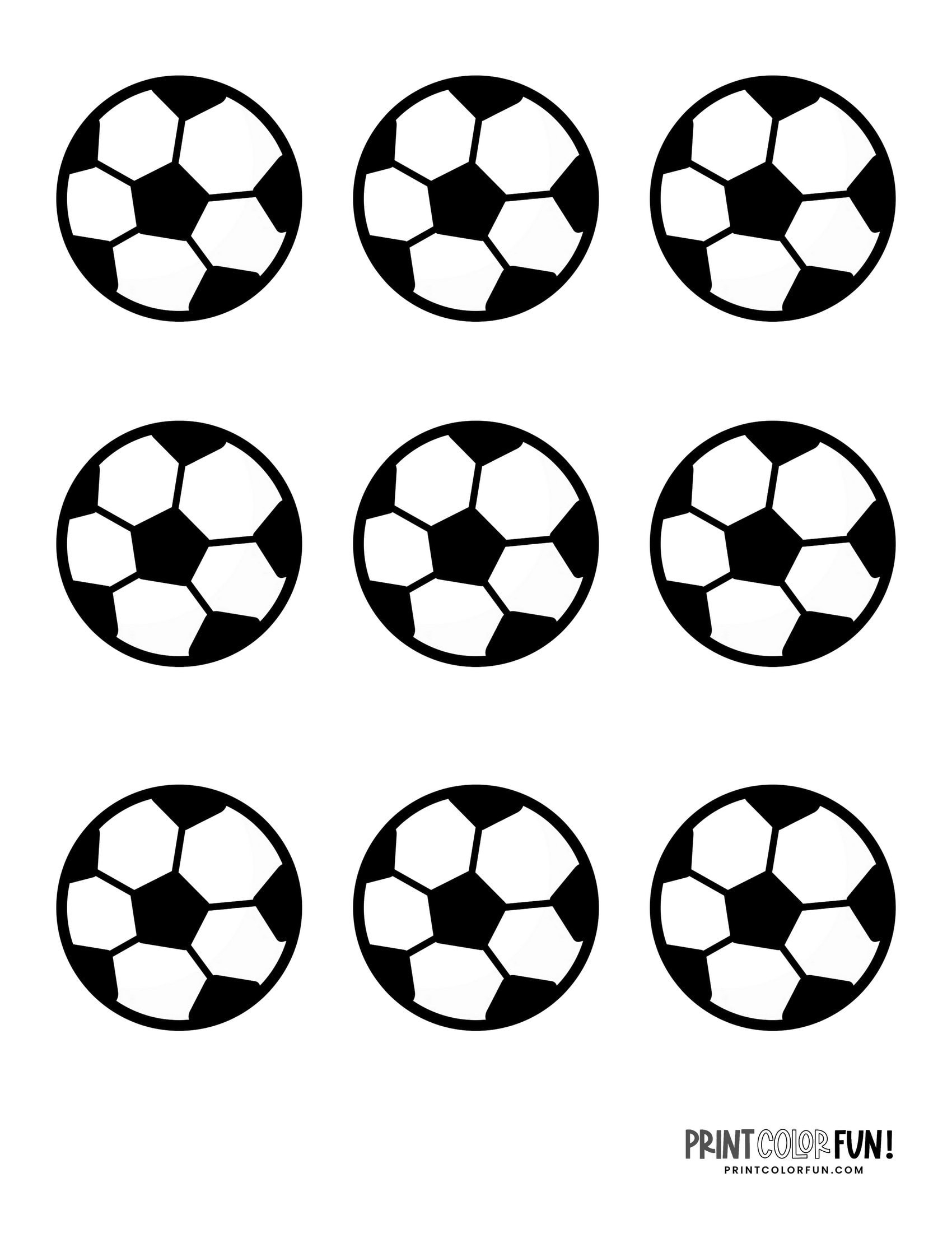 How To Shoot A Soccer Ball For Kids & Beginners intended for Printable Picture of a Soccer Ball