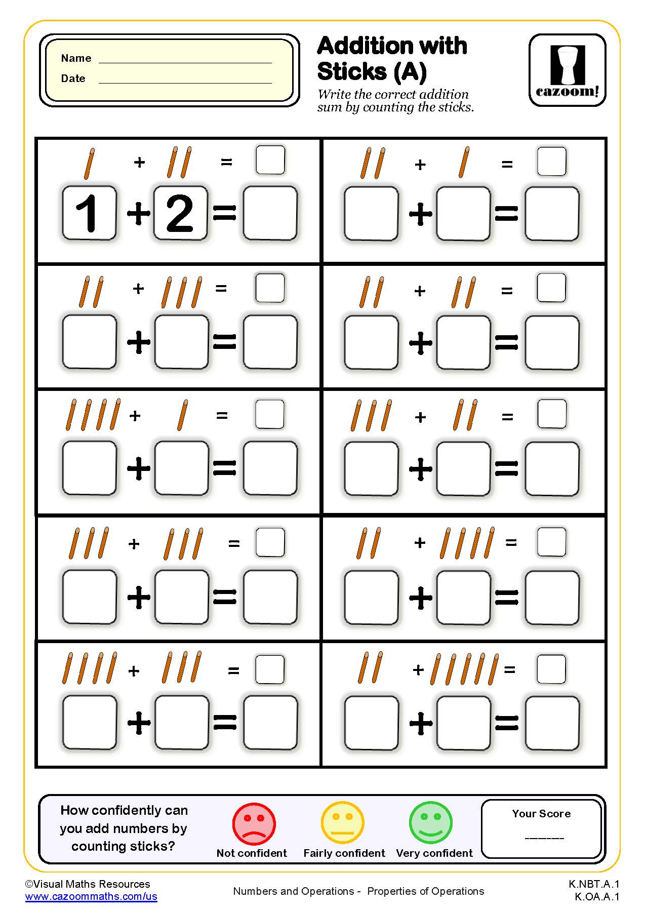 Kindergarten Math Worksheets Pdf | Printable Pdf Worksheets with regard to Free Printable Math Sheets For Kindergarten