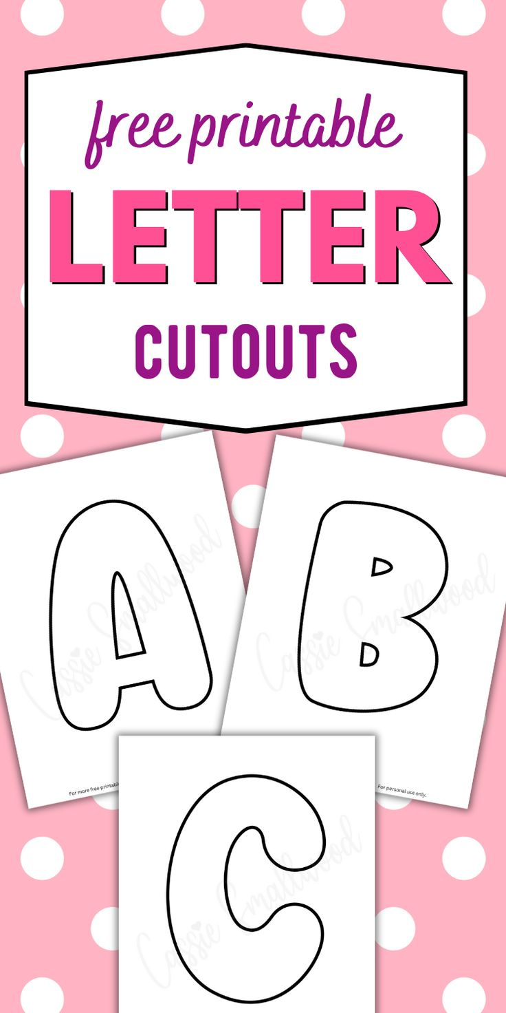 Large Alphabet Letters Free Printable intended for Free Printable Letters For Bulletin Boards