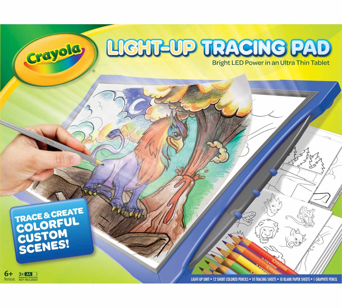 Light-Up Tracing Pad, Choose Your Color | Crayola with Crayola Light Up Tracing Pad Printables
