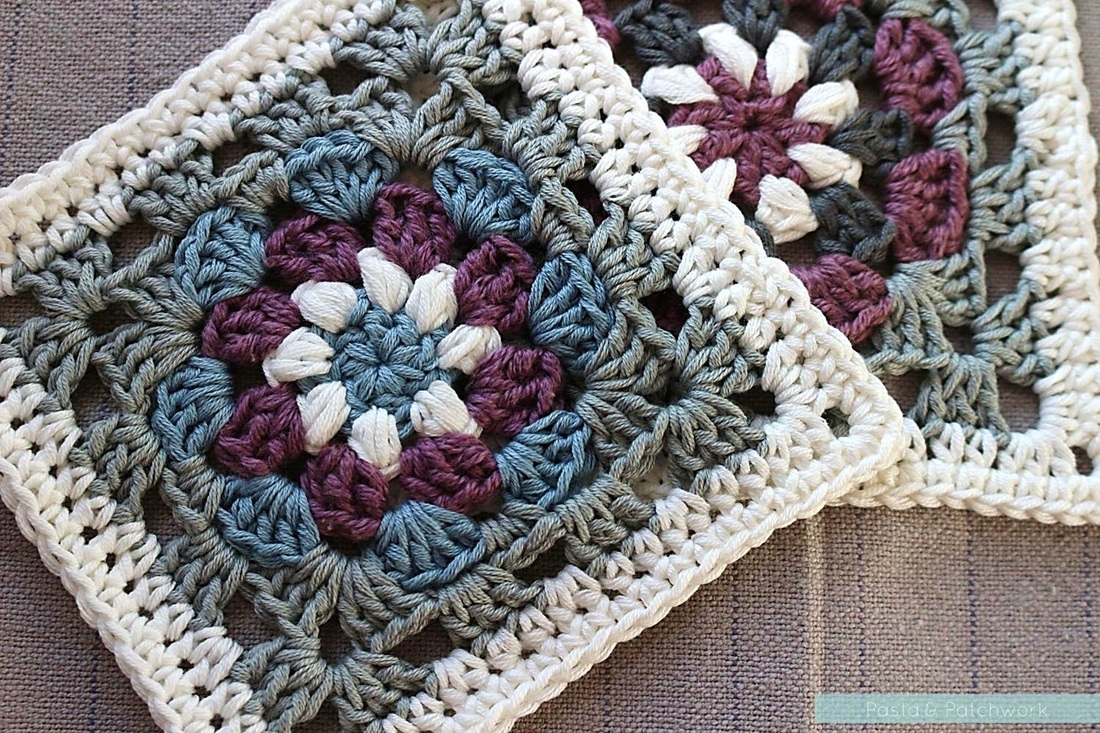 Lily Pad" Granny Square - Free Crochet Pattern & Tutorial with regard to Free Printable Crochet Granny Square Patterns
