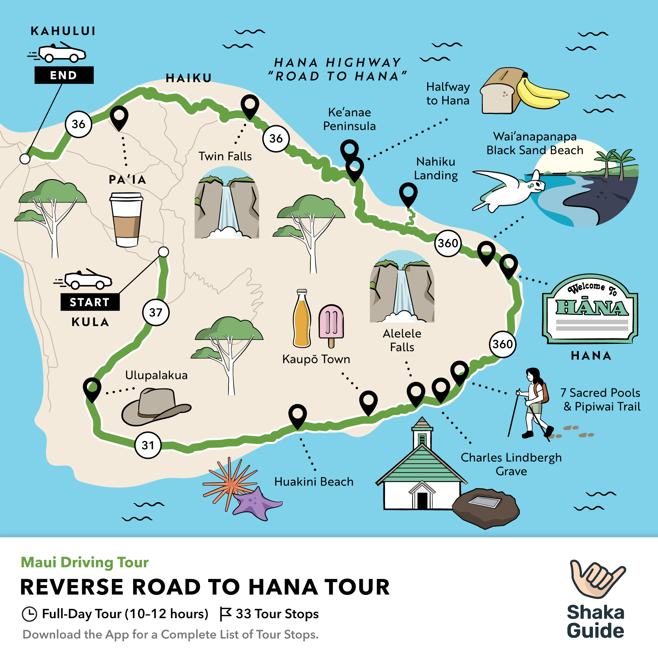 Maui Maps - 8 Maui Maps: Regions, Roads + Points Of Interest inside Printable Map of Maui Hawaii