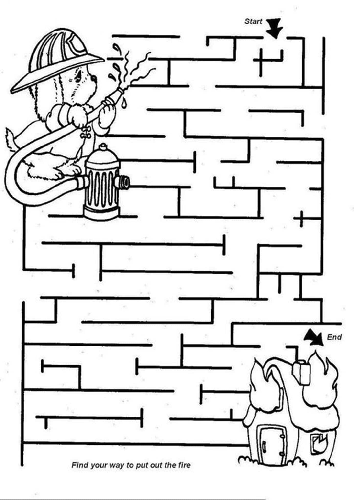 Mazes For Kindergarten Printable - Printable Bingo Cards with Free Printable Mazes For Kindergarten