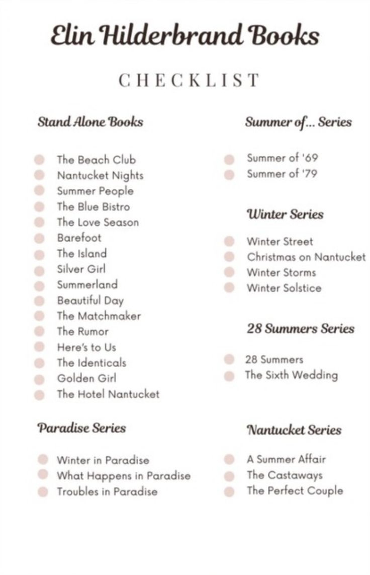 Pinfran Asels On Books | Elin Hilderbrand Books, Golden Girl with regard to Elin Hilderbrand Books In Order Printable List