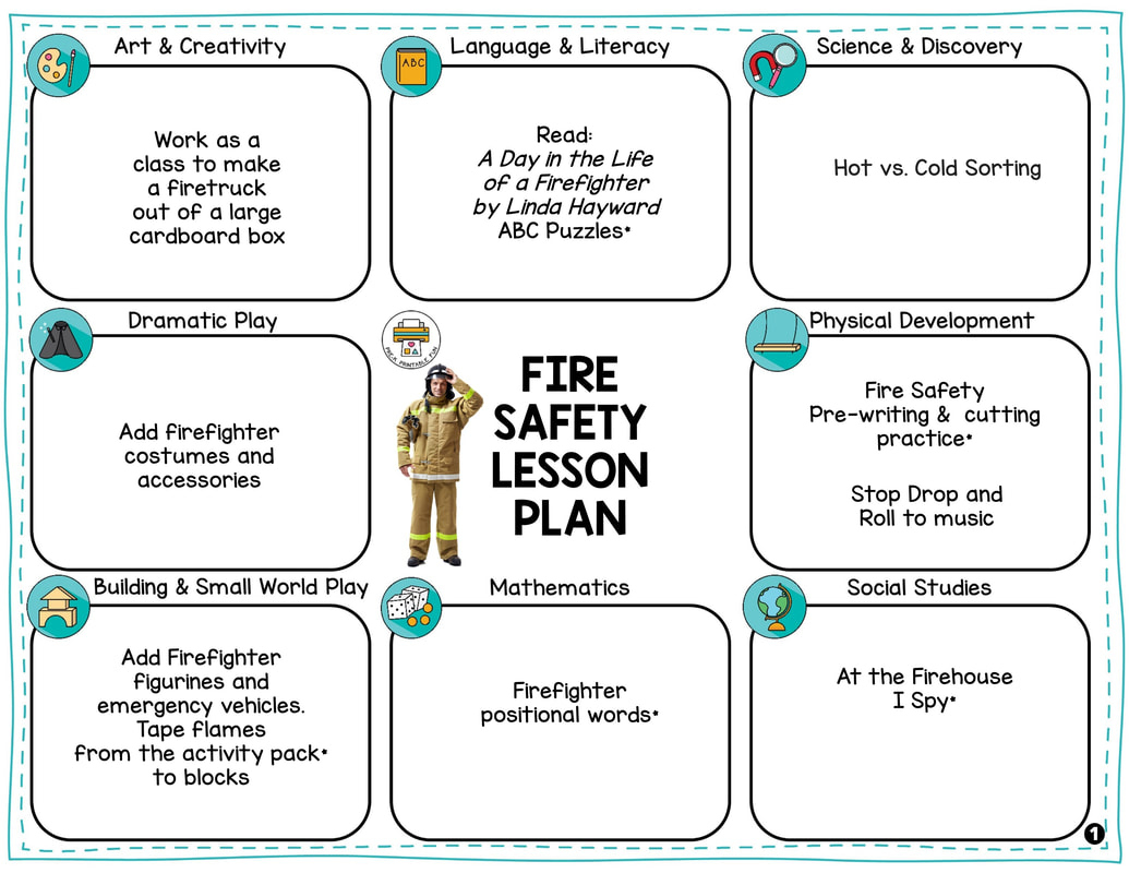 Preschool Fire Safety Lesson Planning Ideas - Pre-K Printable Fun inside Free Printable Fire Safety Activities For Preschoolers