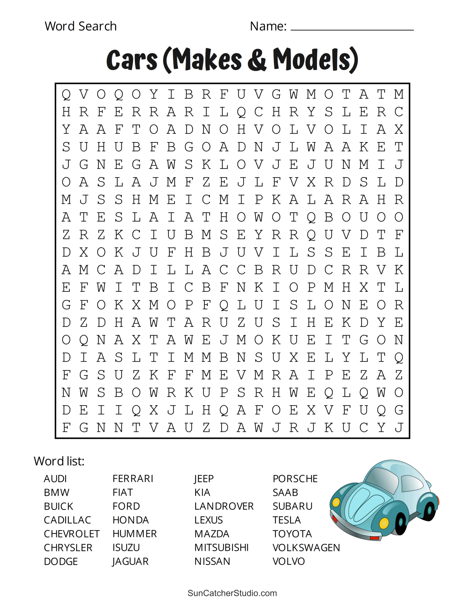 Printable Adult Word Search Puzzles (Word Find) – Free Printables within Free Printable Adult Word Searches