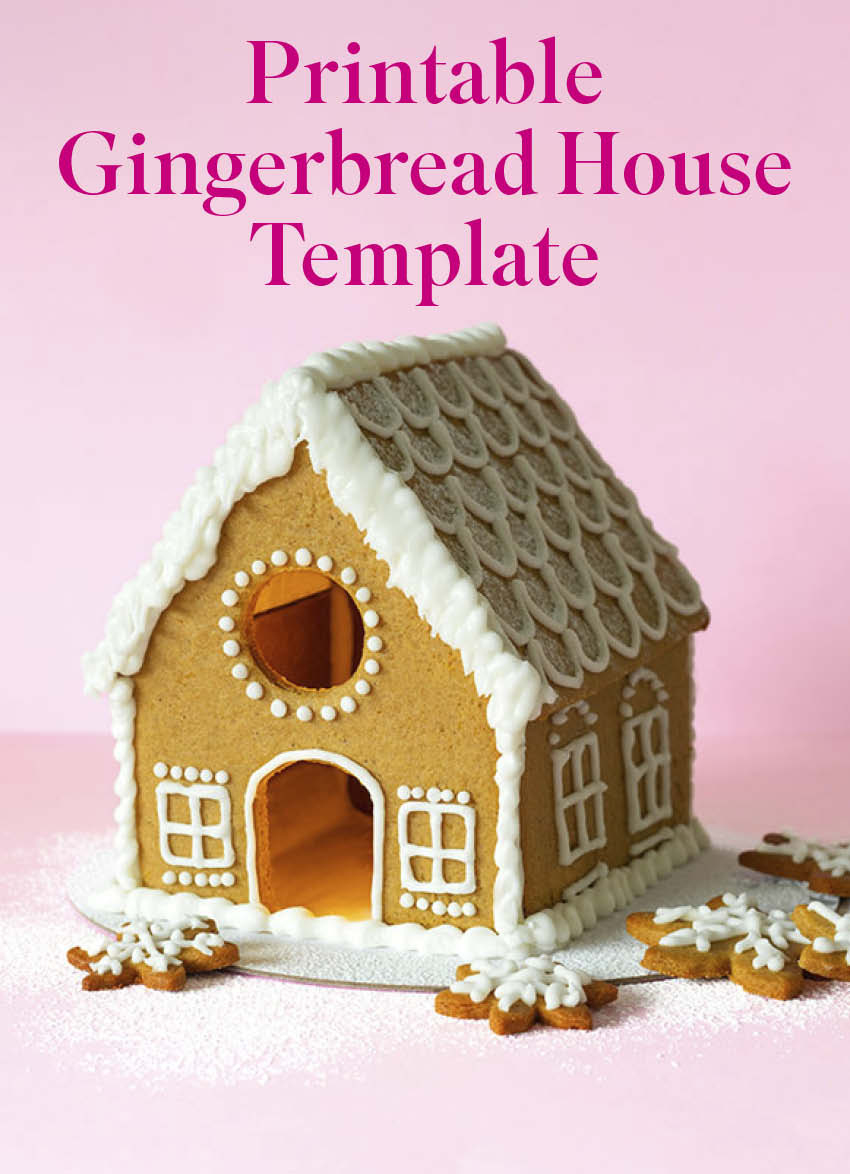 Printable Gingerbread House Template ยป Dish Magazine for Printable Template For Gingerbread House