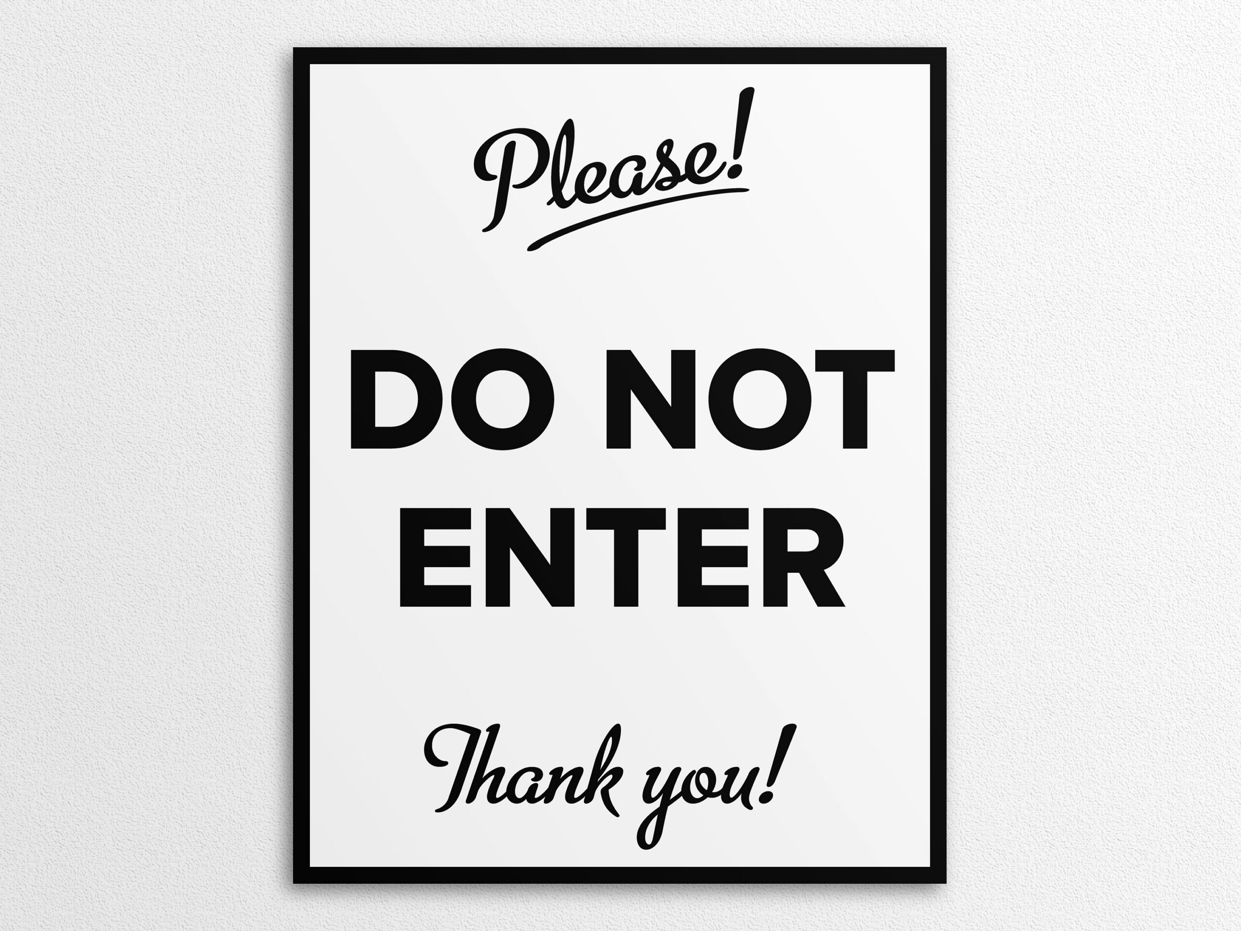 Printable Please Do Not Sign In Us Letter Und A4 Größen with regard to Do Not Enter Sign Printable
