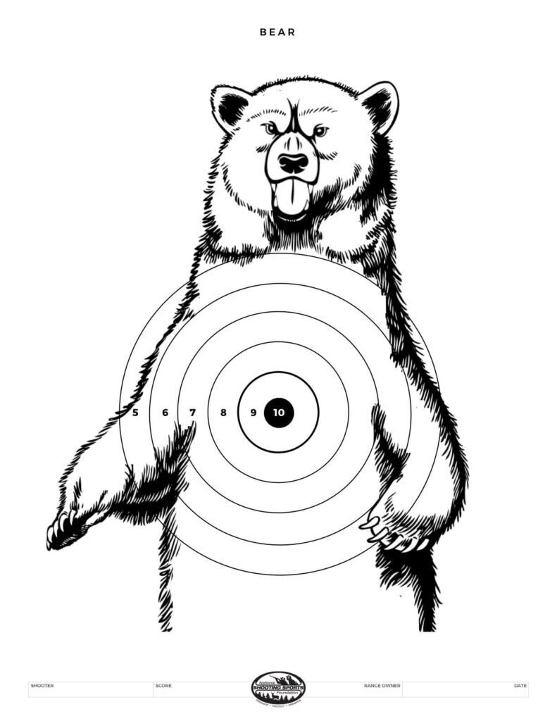 Printable Shooting Targets And Gun Targets • Nssf inside Free Printable Shooting Range Targets