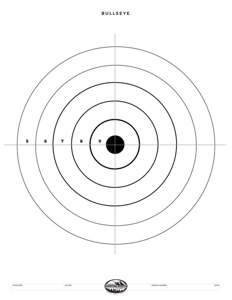 Printable Shooting Targets And Gun Targets • Nssf regarding Free Printable Shooting Range Targets