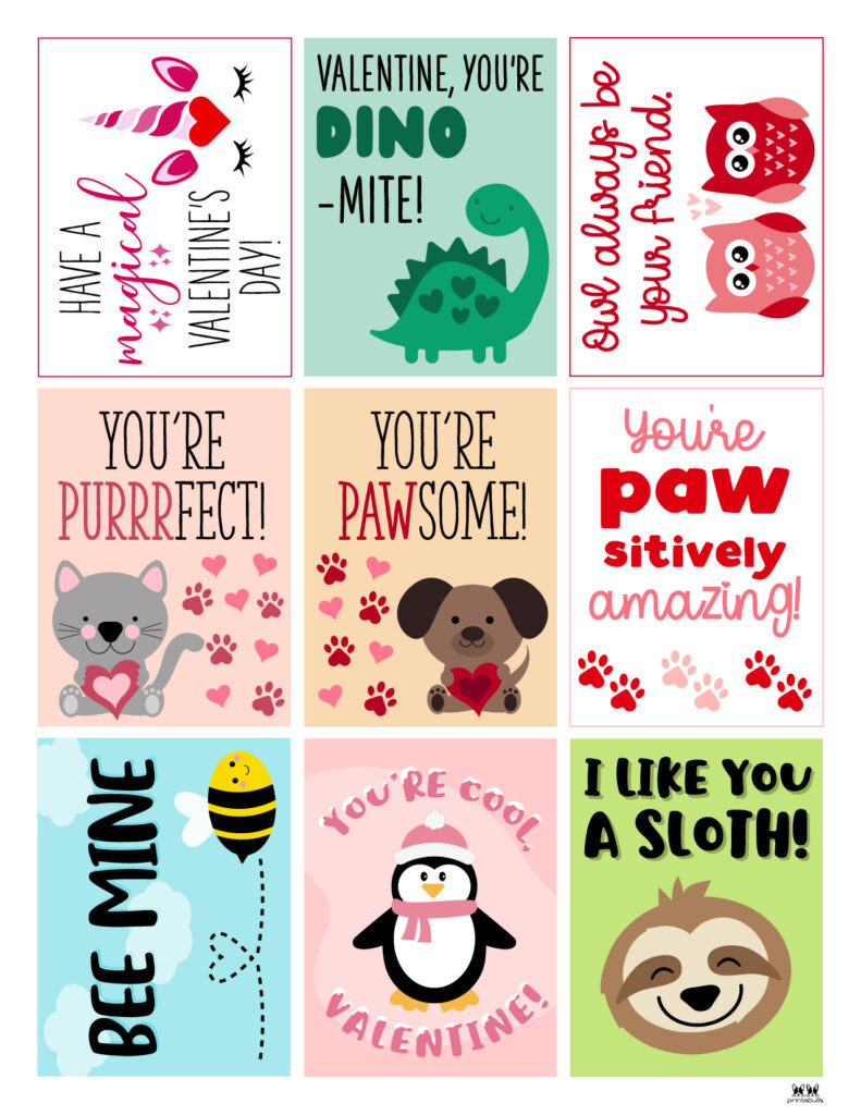 Printable Valentines Day Cards - 250+ Free Printables pertaining to Free Valentine Printables Free Download