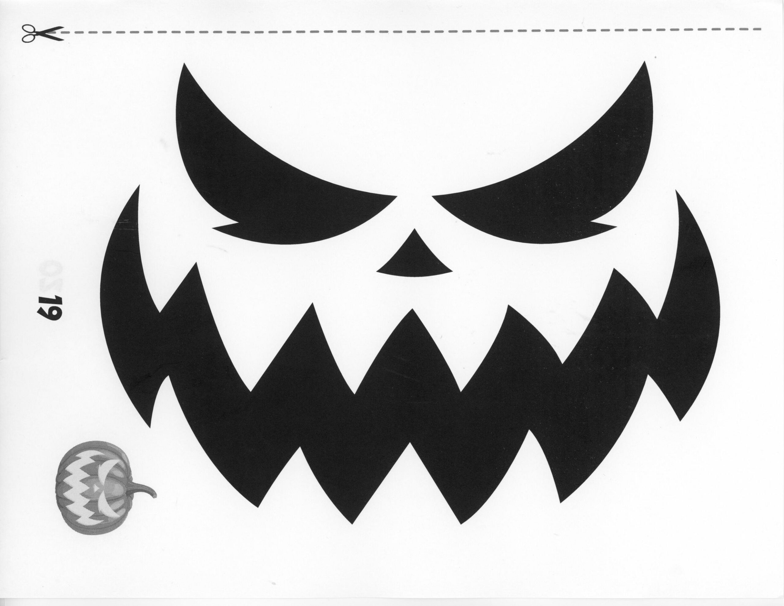 Pumpkin Face (Free Pumpkin Stencil - Pumpkin Pattern - Pumpkin inside Free Printable Jack O Lantern Stencils