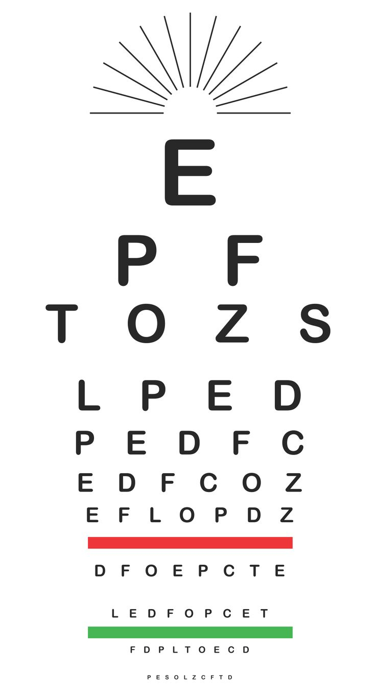 Snellen Eye Chart - 10 Free Pdf Printables | Printablee for Printable Eye Chart 10 Feet