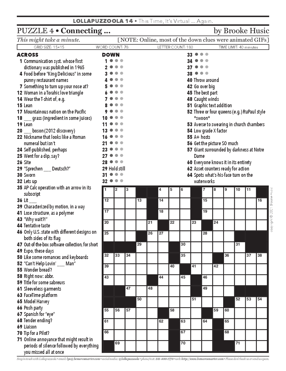 Solve The Puzzle - The New York Times inside Ny Times Crossword Free Printable