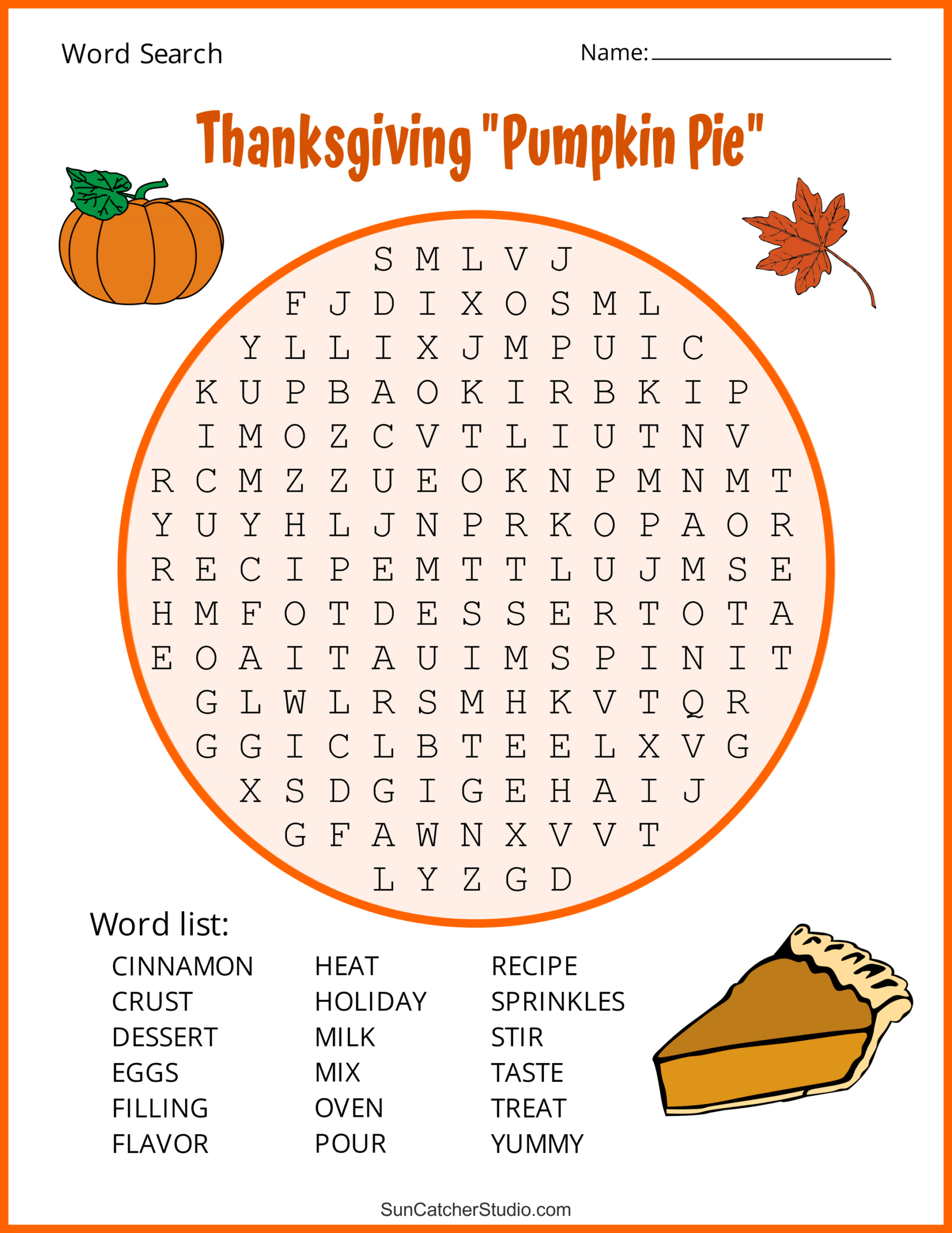 Thanksgiving Word Search (Free Printable Puzzles) – Free with Free Printable Thanksgiving Word Search Puzzles