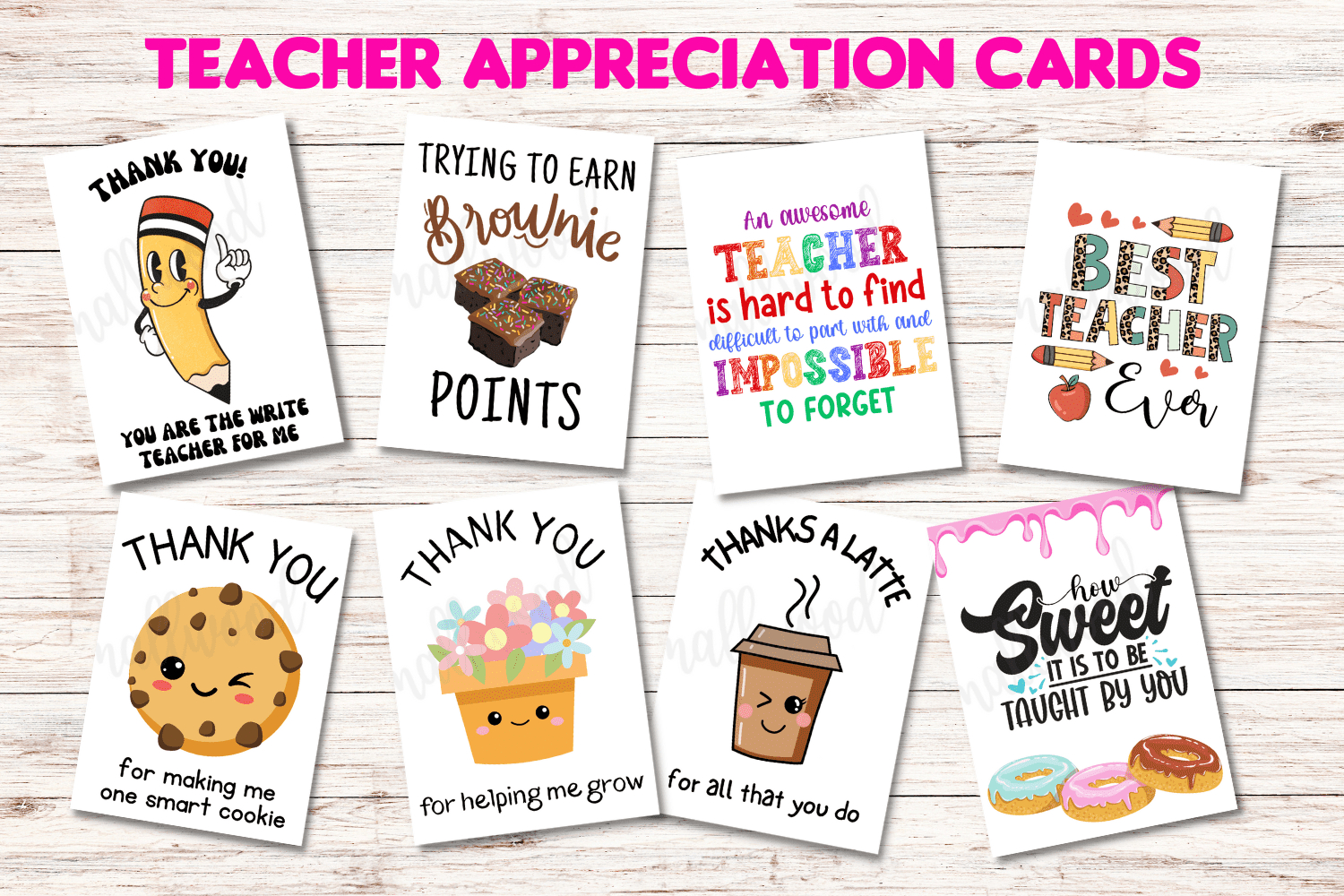 The Best Teacher Thank You Cards (21 Free Printables) - Cassie with Free Printable Thank You Teacher Printable