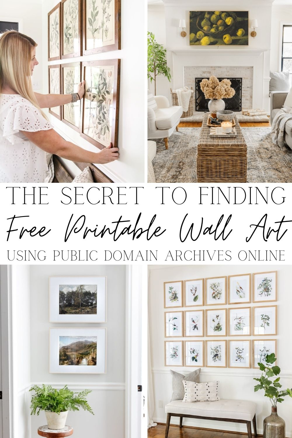 The Secret To Find Free Printable Wall Art Online - Bless'Er House inside Free Printables For Wall Art