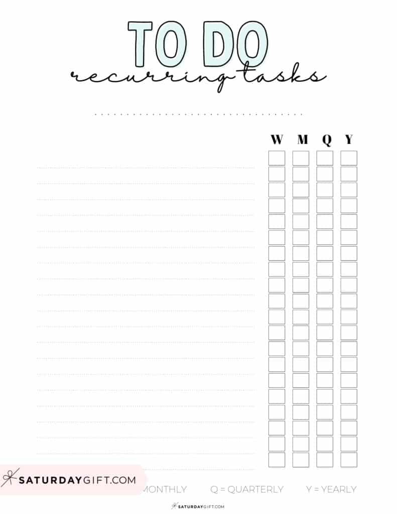 To-Do List Template - 29 Cute & Free Printable To-Do Lists throughout Cute Printable To Do List Free