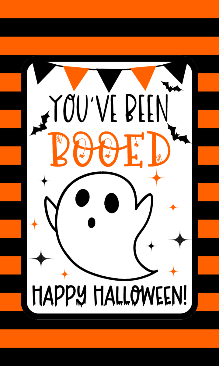 You Ve Been Booed Printable - Printable Party Favors pertaining to You've Been Booed Free Printable