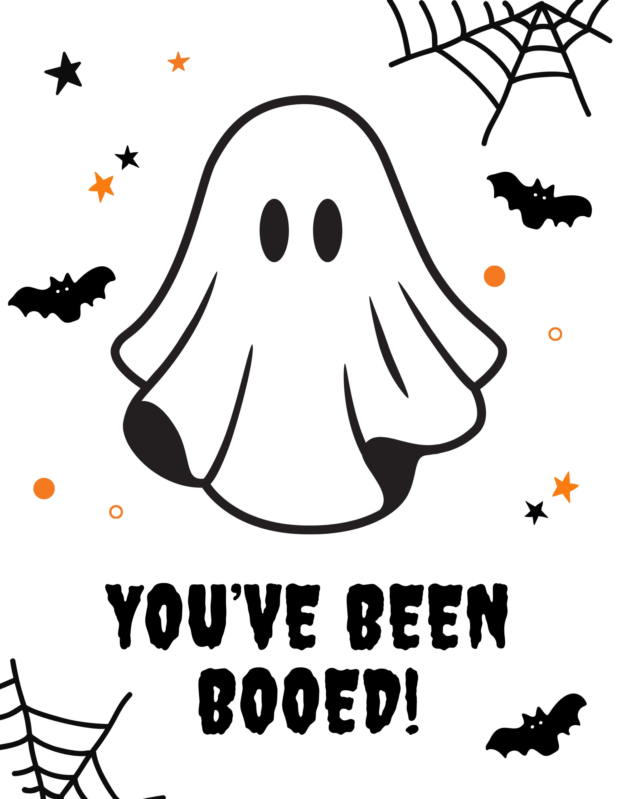You'Ve Been Booed Printables - Free Printables regarding You'Ve Been Booed Printable Free