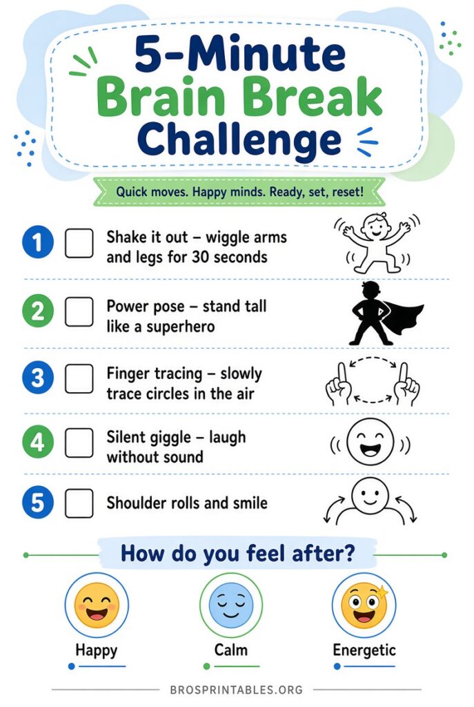 Free Brain Break Printables (3)