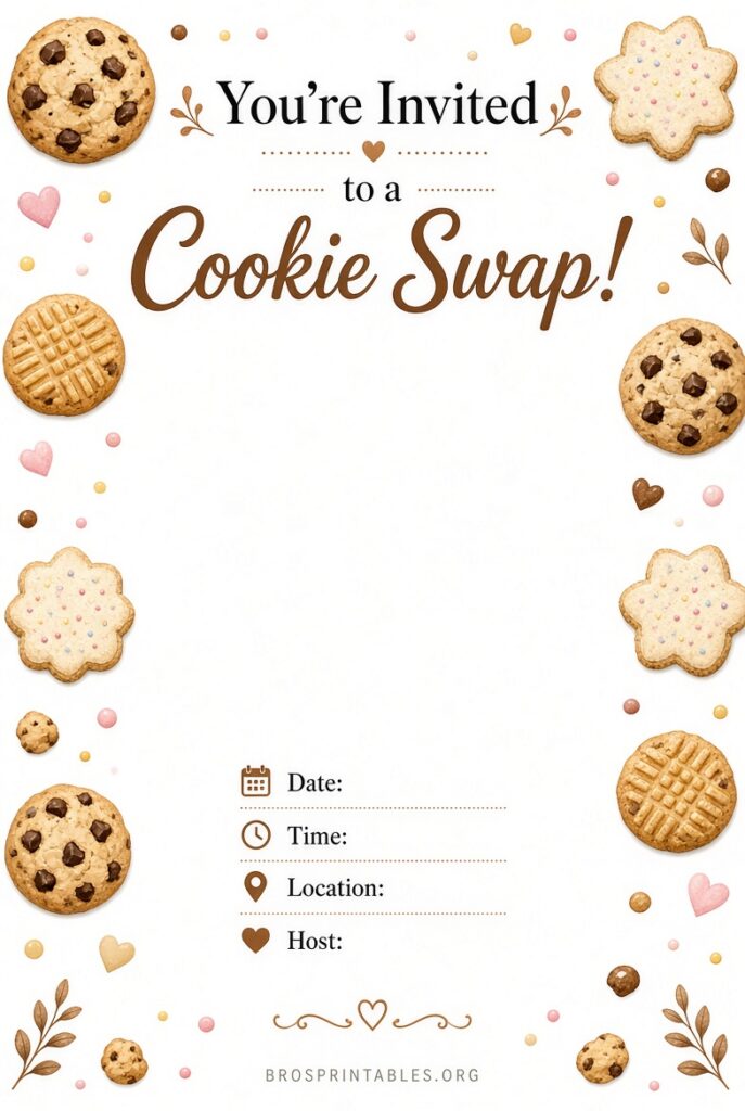 Free Cookie Swap Printables (2)
