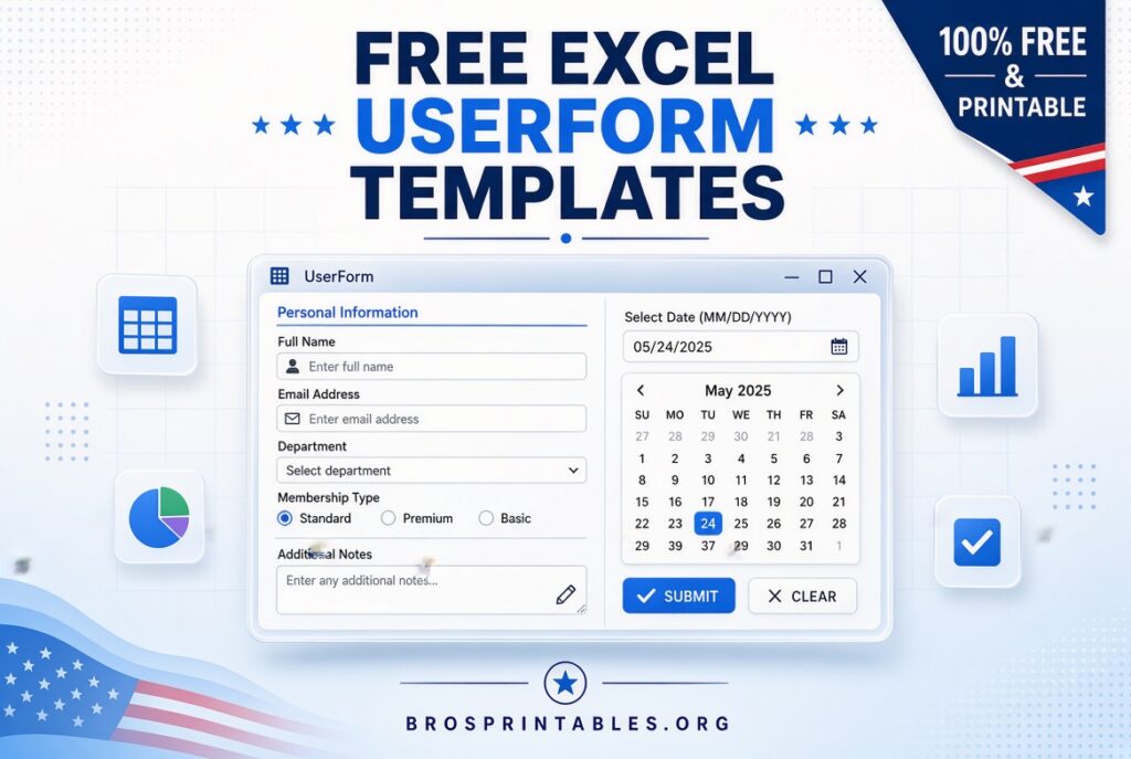 Free Excel Userform Templates (4)